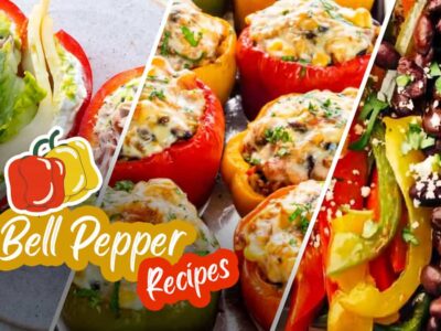 90+ Bell Pepper Recipes: Curries, Rolls & Wraps, Salads, Soups, Salsa, Pasta, and More