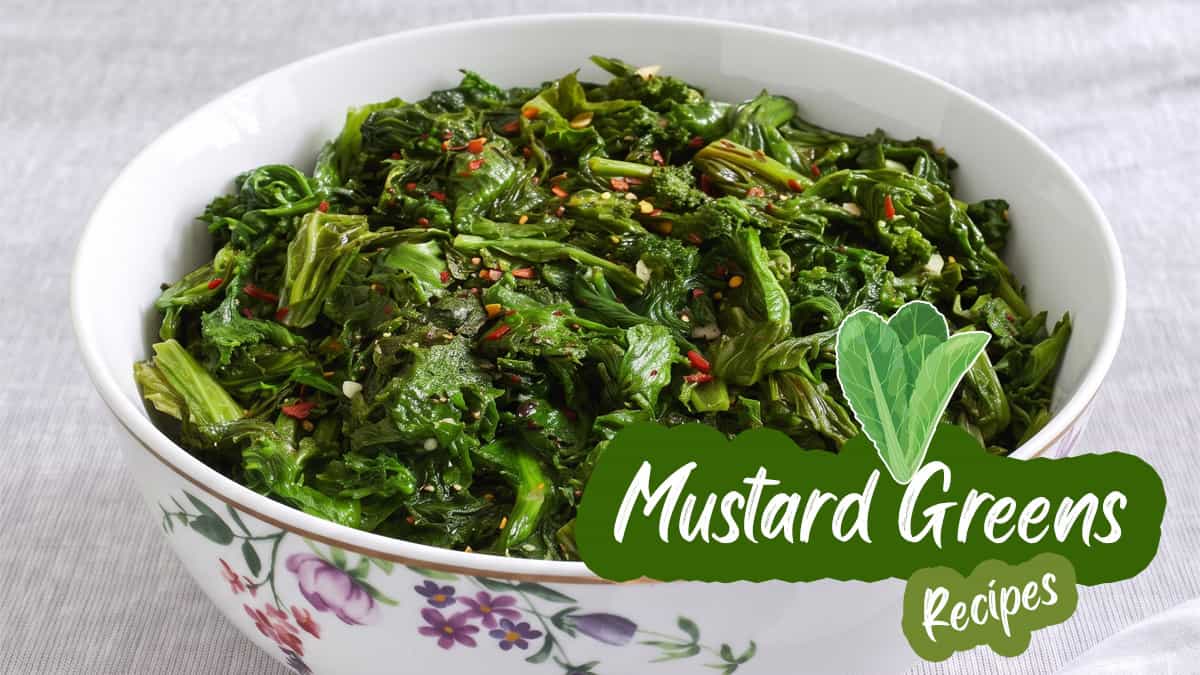 70+ mustard greens recipes