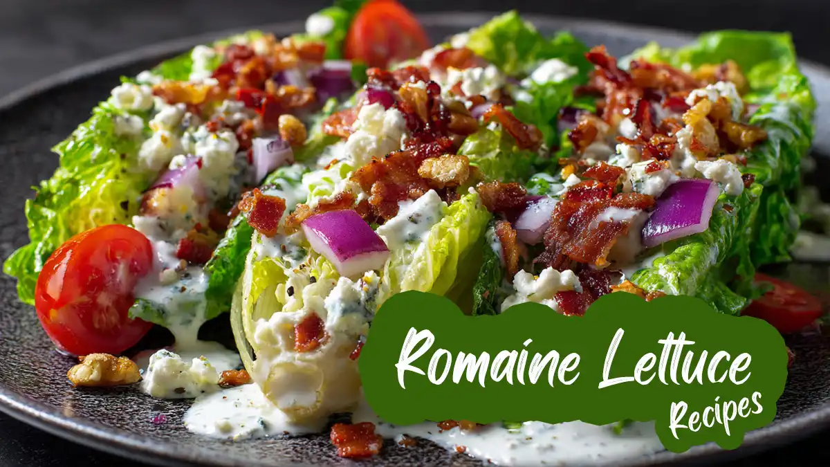 Romaine Lettuce: 45+ Recipes for Salads, Wraps, Rice & Grain Bowls & Burgers