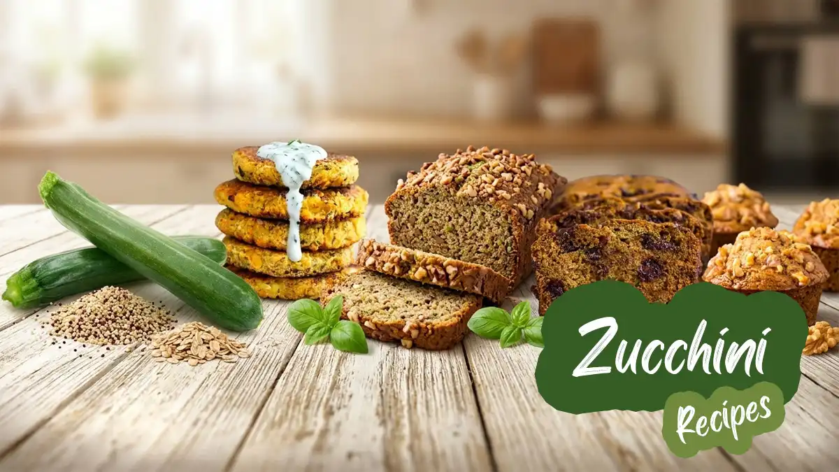 Zucchini recipes collection