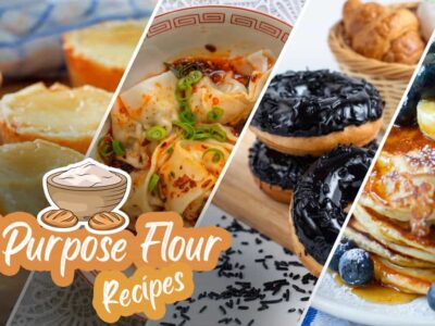 130+ Unique All-Purpose Flour Recipes: Pancakes, Dumplings, Donuts, Cookies, Tortillas, Pies & More